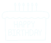Happy Birthday Sticker by Bel Diniz