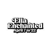 Musicals Ellaenchanted Sticker by StoryBook Theatre