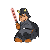 Star Wars Bauer Sticker by Bauernhofurlaub.de