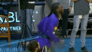 stretching jae crowder GIF by NBA