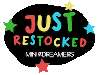 New In Stock Restocked Sticker by Mini Dreamers