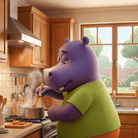 Meal Time Cooking GIF