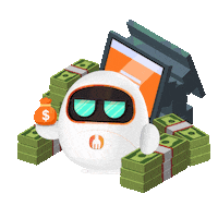 Money Emoji Sticker by FeedMe Smart POS Sytem