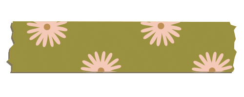 Travel Flower Sticker