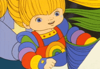 oh no rainbow GIF