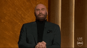 John Travolta Oscars GIF by The Academy Awards