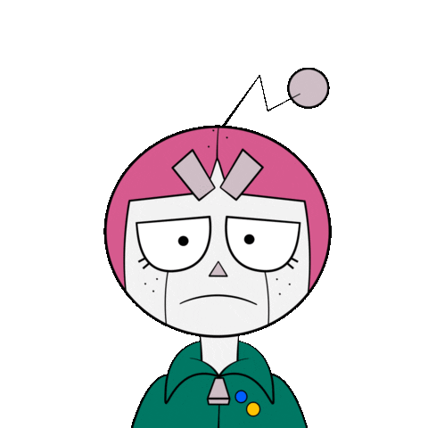 Aleruleru giphyupload sad thinking think Sticker