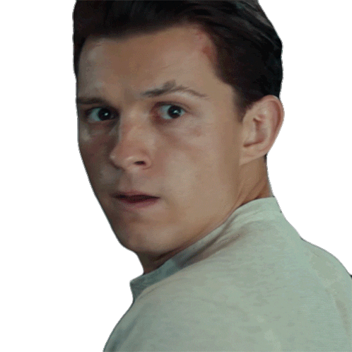 Tom Holland What Sticker by Uncharted
