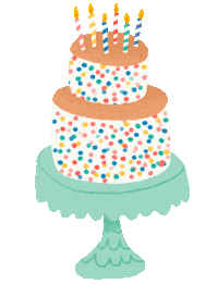 Celebrate Happy Birthday Sticker by ohdoodledoo