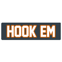 Texas Longhorns Football Sticker by SportsManias