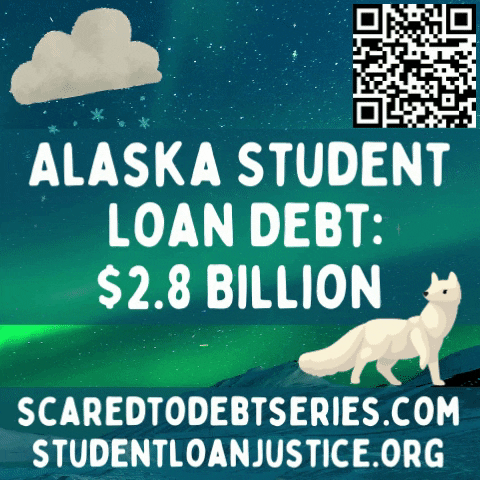 Resist Northern Lights GIF by Student Loan Justice