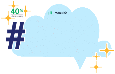 Anniversary Success Sticker by Manulife Indonesia