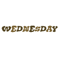 Days Of The Week Wednesday Sticker