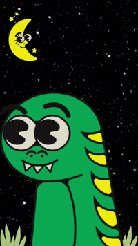 Happy Good Night GIF by Maria Johnsen