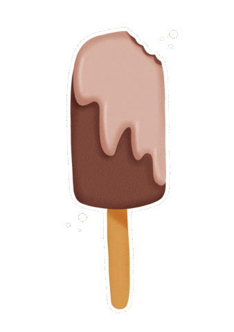 Summer Eating Sticker