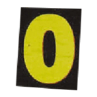 Vintage Letter Sticker