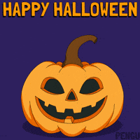 Scared Trick Or Treat GIF by Pudgy Penguins