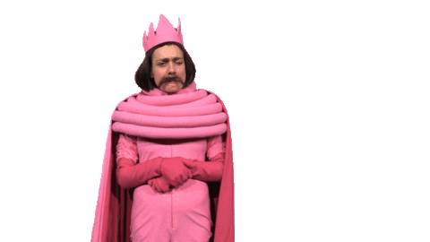 Scared Pink Sticker by Maas theater en dans