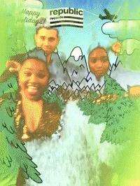 framebeta GIF by Republic Records Holiday Party GIFs