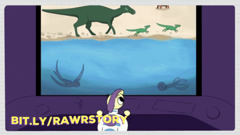 sicdos giphygifmaker dino videogame videojuego GIF