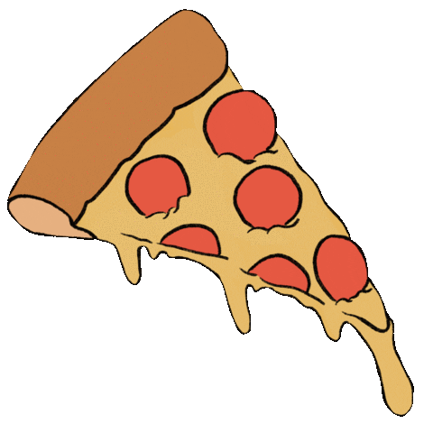 meredithaaanne giphyupload happy pizza sun Sticker