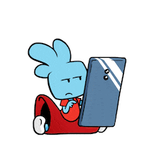 Unimpressed Phone Sticker