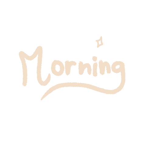 Good Morning Sticker