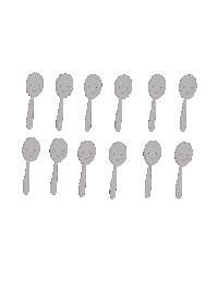 Pots Spoons Sticker