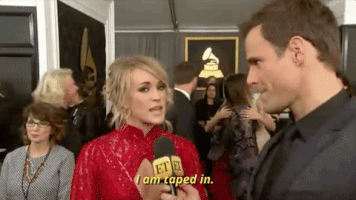 grammy awards 2017 GIF by Entertainment Tonight