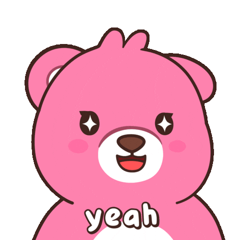 Lets Go Yes Sticker by BEARISH
