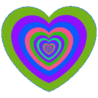 i love you hearts Sticker