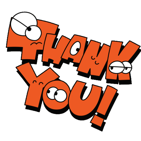 Thanks Thank You Sticker