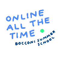 Streaming On Air Sticker by Bocconi University