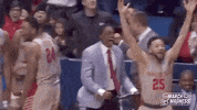 Excited College Basketball GIF by NCAA March Madness