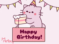 Happy Birthday GIF by Pembe
