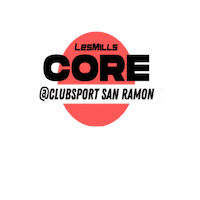 Les Mills Workout Sticker by ClubSport San Ramon