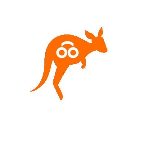 orderkangaroo giphyupload food delivery kangaroo Sticker
