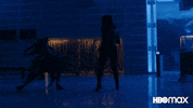Barbara Gordon Fight GIF by HBO Max