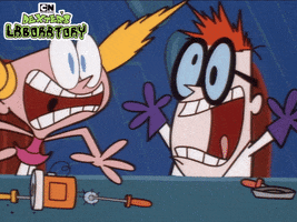 Screaming Dexters Laboratory GIF by Cartoon Network