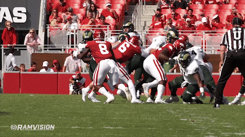 Rams Football Csurams GIF by Colorado State Rams