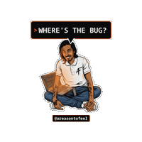 Work Coding Sticker by TEAM AF