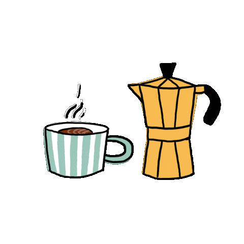 Illustration Coffee Sticker by eh sisters