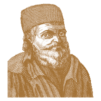 Nicolas Flamel Sticker by Escola de Magia e Bruxaria do Brasil