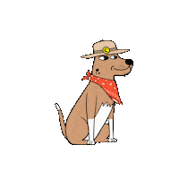 Croquettine dog travel adventure trip Sticker