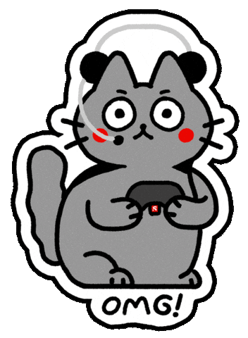 Omg Cat Sticker by Sandisk