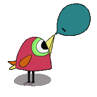 susifrozt bird songbird allegro bysusifrozt Sticker