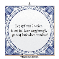 Wijsheid Ontspanning Sticker by Tegelspreuken.nl