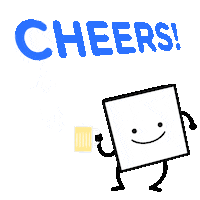 celebrate happy hour Sticker by benny-box