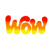Wow Sticker