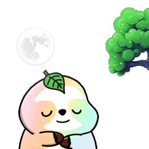 Descansar Good Night Sticker